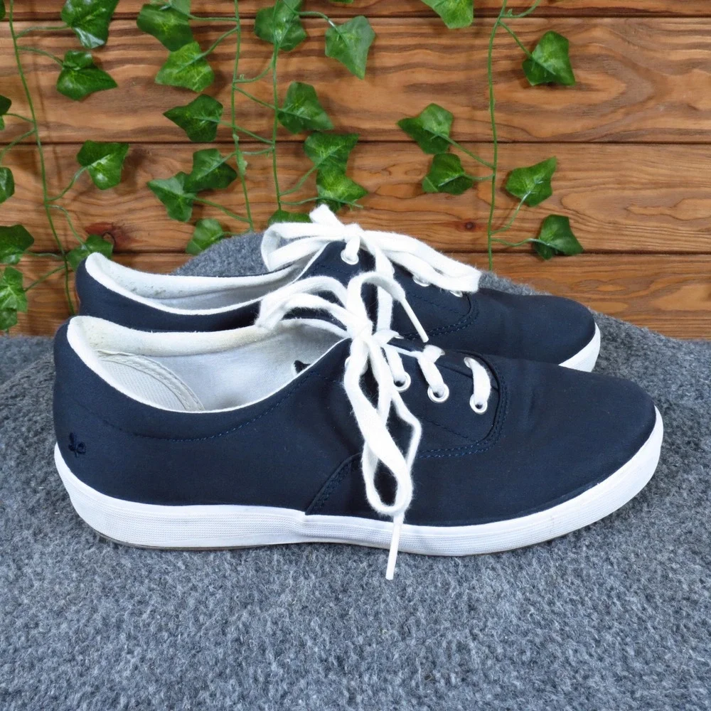 Grasshoppers Janey II Women Sneaker Size 7 Walking Navy Blue Textile Lace Up